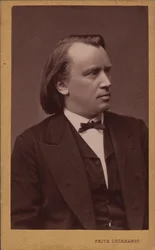 Portrait of the Composer Johannes Brahms 1833-1897, c. 1875