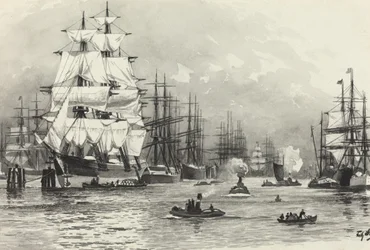 Sailing Ship Harbor
