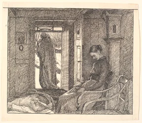 And the Mother Looked Down into Her Lap, and the Tears Ran Over Her Cheeks...