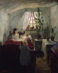 Interior with Children