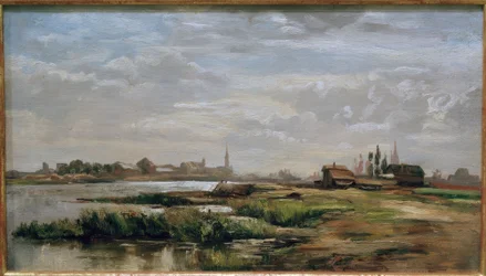 Fritz Wucherer, River Landscape
