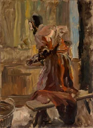 Back Study of a King