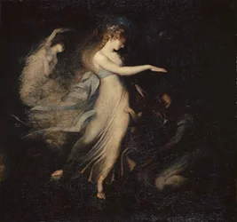 The Fairy Queen Appears to Prince Arthur