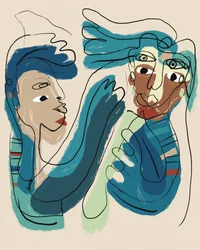 Expressive Abstract Faces