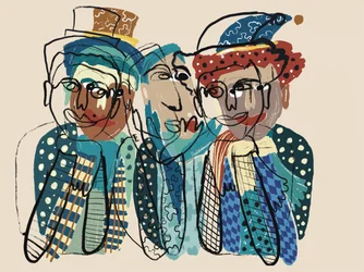 Whimsical Abstract Figures