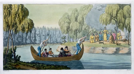 Deception of Captain Wallis by Queen Oberea