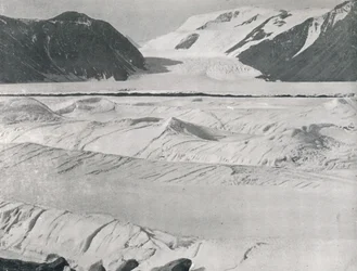 Crevassed Ice at Entrance to Priestley Glacier