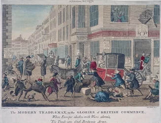 The Modern Tradesman, or the Glories of British Commerce