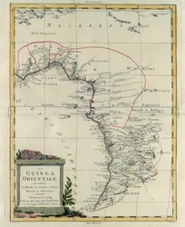 East Guinea Containing the Kingdoms of Loango, Congo, Angola and Benguela, Engraving by G. Zuliani from Tome IV of the "Newest Atlas"