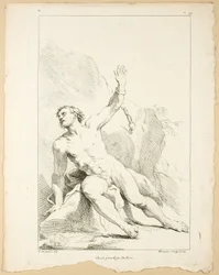 Figure, from Premier livre de figures d’Academies gravées en Partie par les Professeurs de l’ Académie Royale