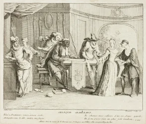 Plate from Book of Comic Scenes