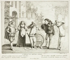 Plate from Book of Comic Scenes