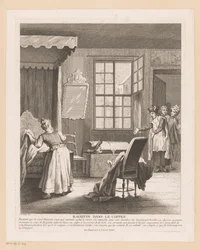 Bedroom Interior with Ragotin in a Chest