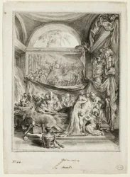 The Death of Germanicus, from the Spectacle of Roman History
