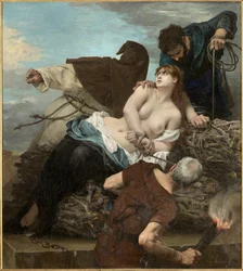 Scene of the Inquisition in Spain