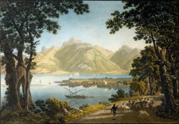 Lake Geneva at Le Bouveret
