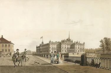 View of the Mikhailovsky Palace