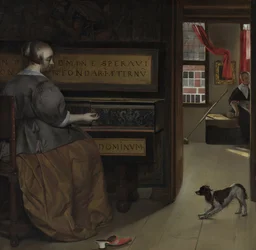 Lady at the Virginal