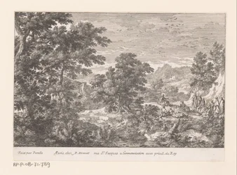 Landscape with Christ Speaking to Disciples