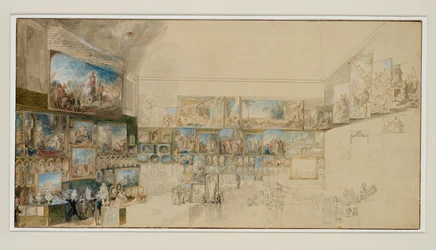 View of the Salon of 1765