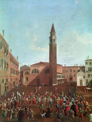 Bear Baiting in the Campo Sant