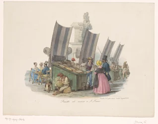 Seafood Stall at Market