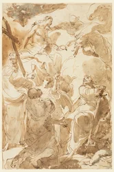 The Trinity and the Apostles, St. Peter and St. Paul, 1770–80