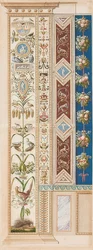 Pilaster Loggia XI (Decoration with Porcupine)