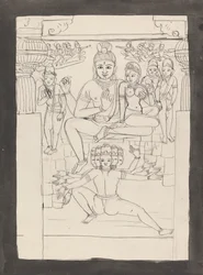 Another Representation of the Story of Mahdew Paswutee and Raoun