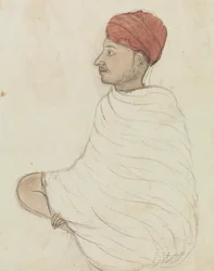 Man in a Red Turban