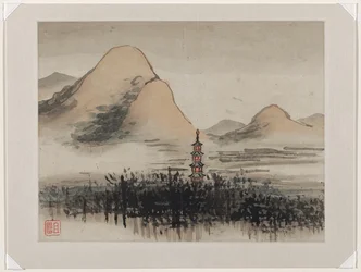 Finger Painting, from an album of ten