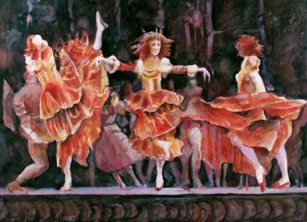 Scene from Romeo and Juliet, Royal Ballet, Covent Garden