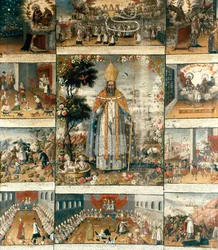 Altarpiece of the life of Saint Nicholas of Myra or Bari