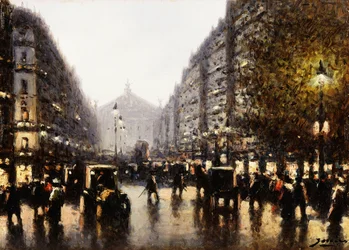 A Street Scene, Paris