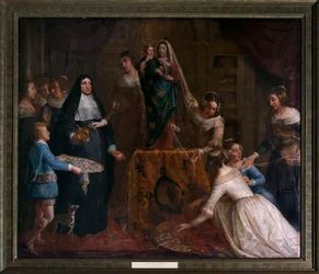 Archduchess Isabella of Spain Donates Her Jewels to the Basilica of St. Martin in Halle