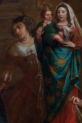 Archduchess Isabella of Spain, who gives her jewels to the Basilica of St. Martin in Halle