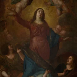 Parish Church (Sint-Walburgakerk). Painting. Gaspar de Crayer. 1652