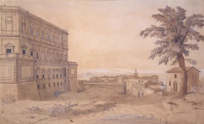 The Palazzo Farnese at Caprarola