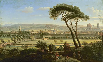 A View of Florence from the Bologna Road