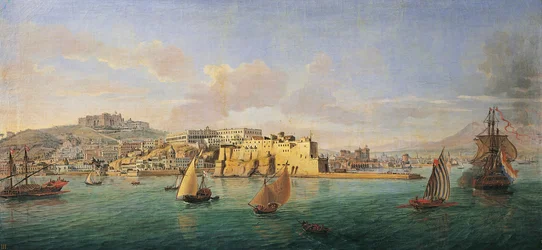 View of the Gulf of Naples
