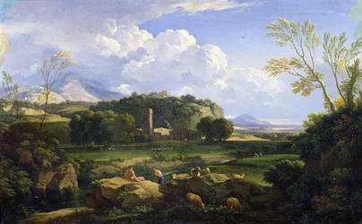 View of the Roman Campagna