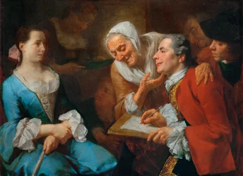 Sitting for a Portrait