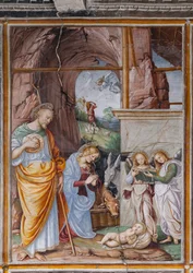 Detail of "The Nativity" (detail)