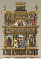 Nativity and Last Supper, Polyptych