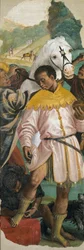The Adoration of the Magi (Left panel)