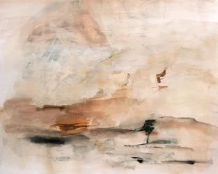 Abstract Desert Horizon