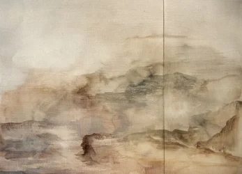 Misty Mountainscape