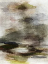 Misty Water Reflection