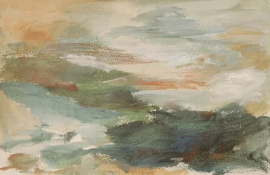 Serene Abstract Landscape