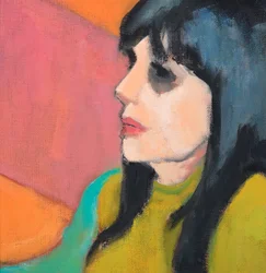 Black Hair, Lime Jumper, 2017